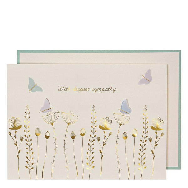 Sympathy Butterflies Card