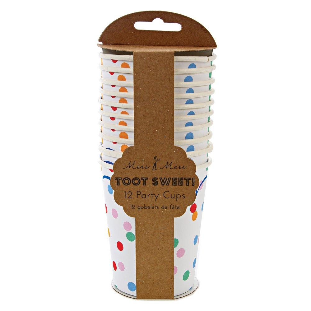 Spotty Party Cups (set of 12)