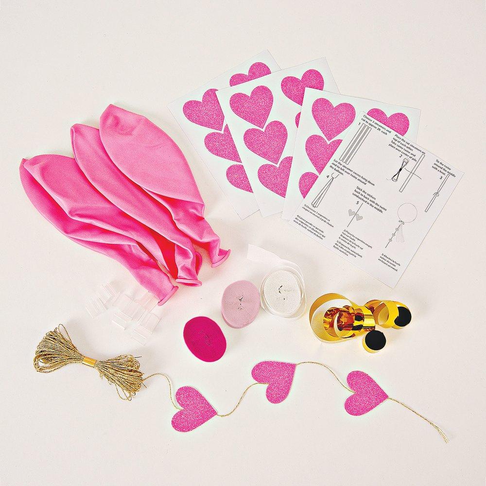 Pink Balloon Kit (set of 8)