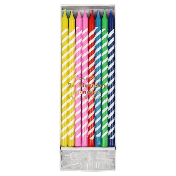 Bright Party Candles (set of 24)