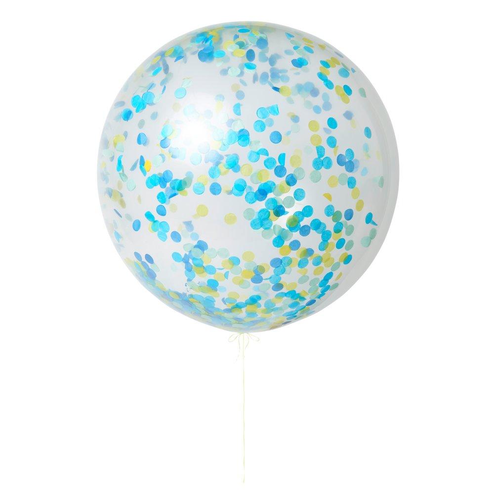 Blue Giant Confetti Balloon Kit (set of 3)