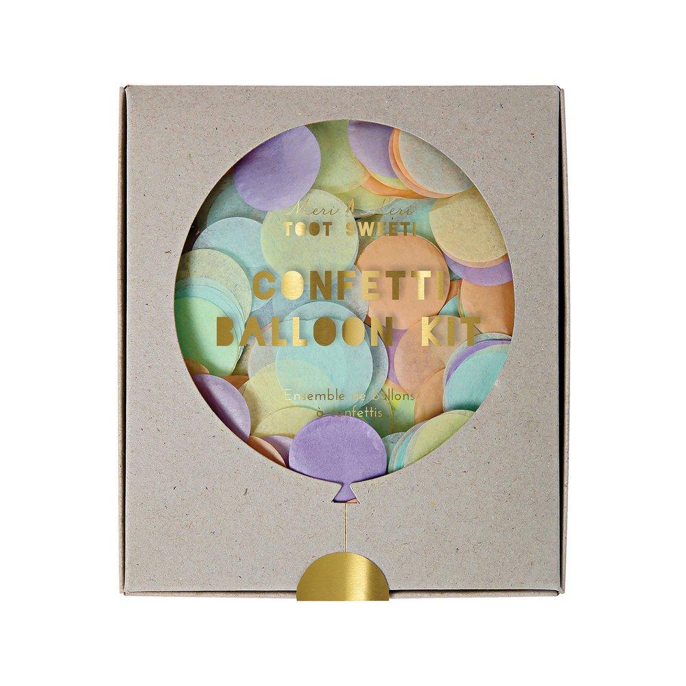 Pastel Confetti Balloon Kit (set of 8)