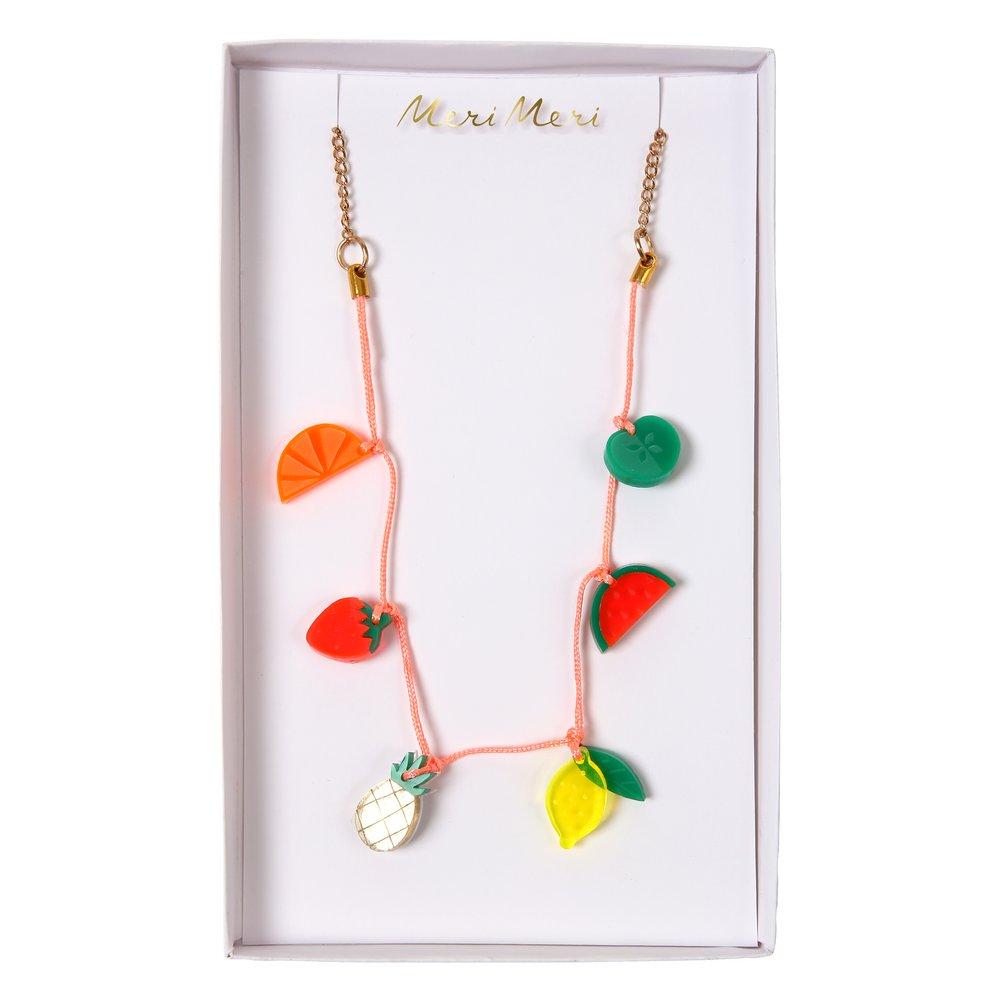 Fruit Charm Necklace