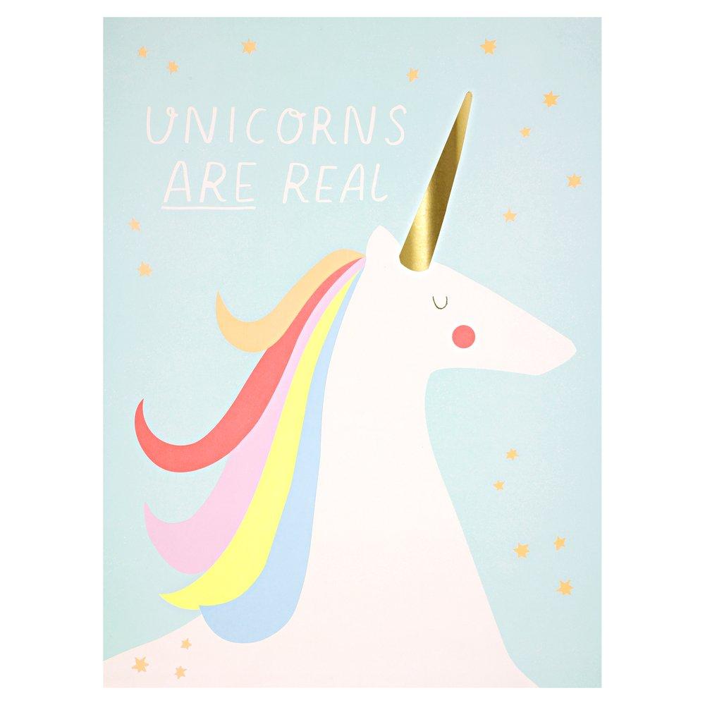 Rainbows & Unicorns Art Prints (set of 2)