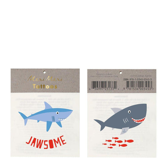 Jawsome Small Tattoos (set of 2 sheets)