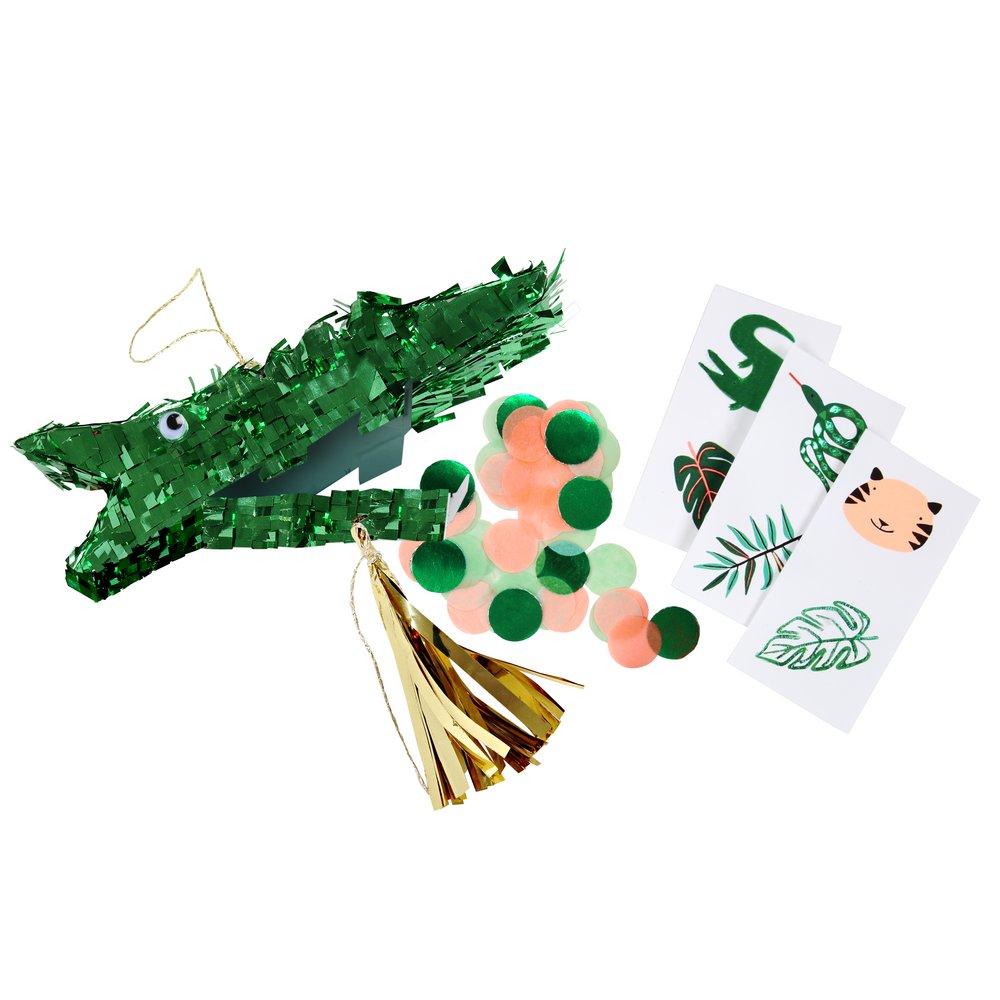 Crocodile Pinata Favors (set of 3)