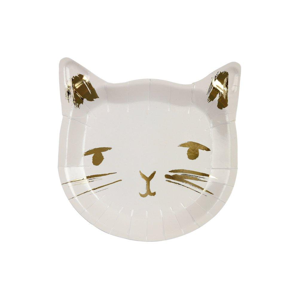 Kitty Cat Plates (set of 8)