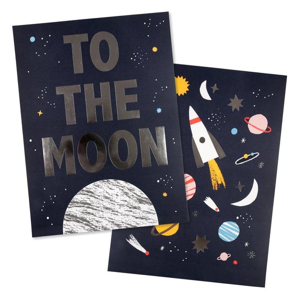 Space Art Prints (set of 2)