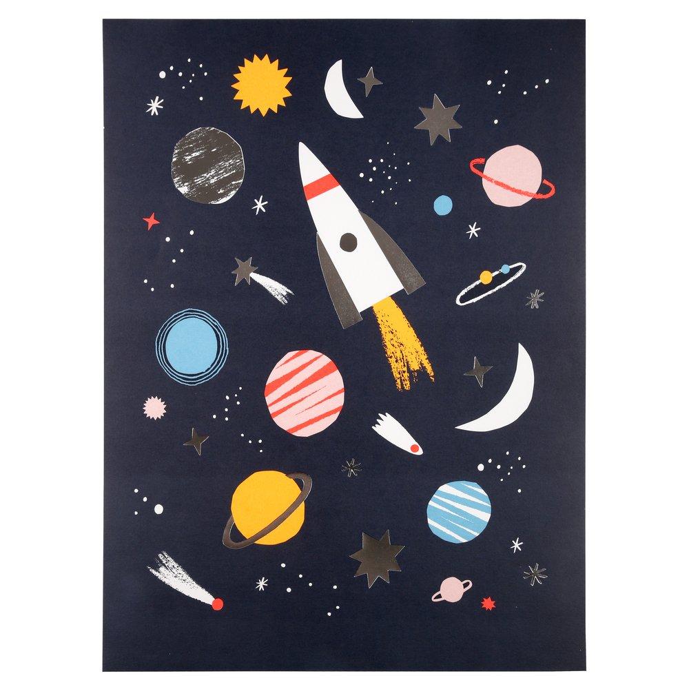 Space Art Prints (set of 2)