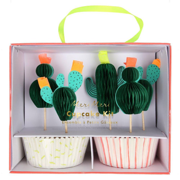 Cactus Cupcake Kit (set of 24 toppers)