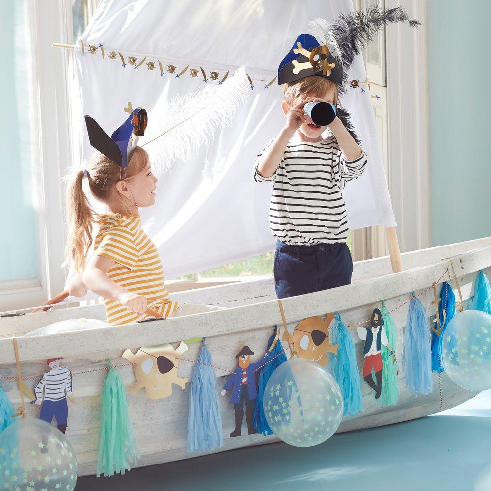 Blue Tassel Garland