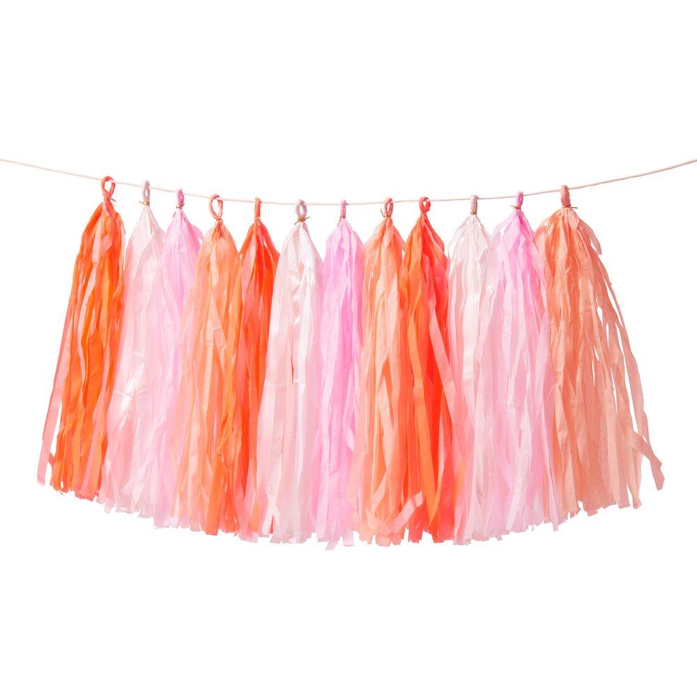 Pink Tassel Garland