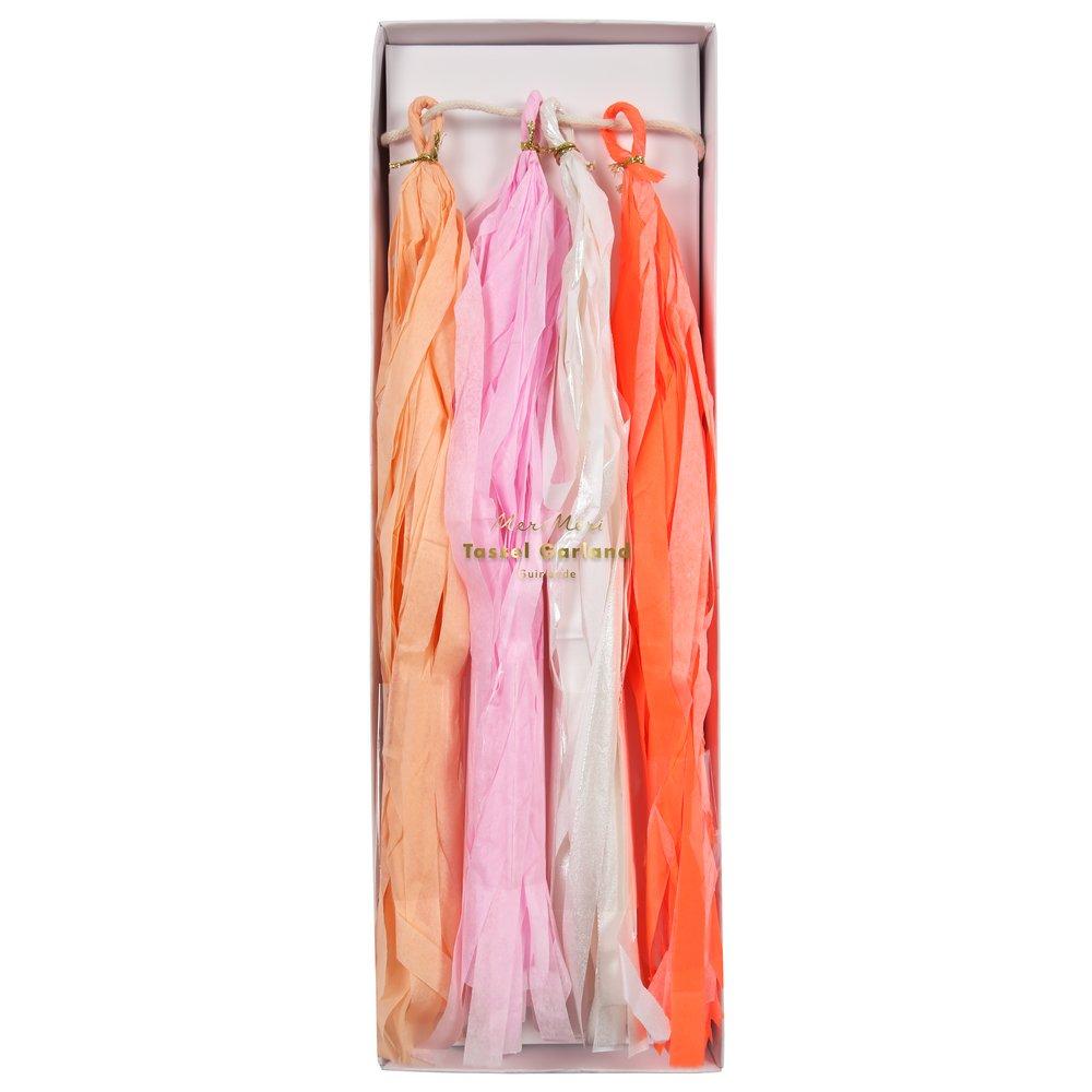 Pink Tassel Garland