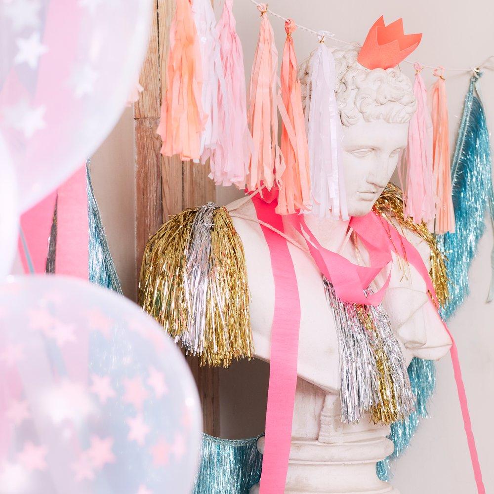 Pink Tassel Garland