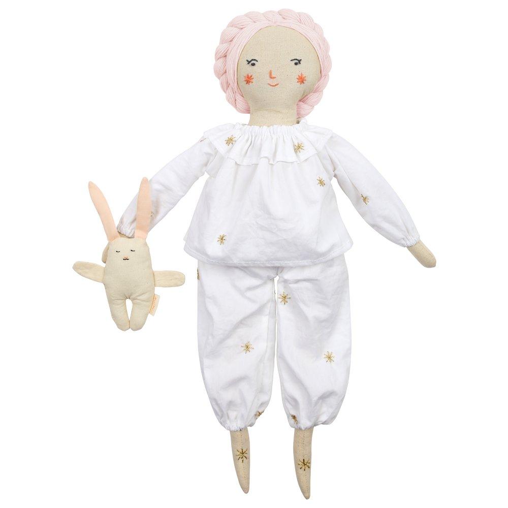 Pyjamas & Bunny Dolly Dress Up