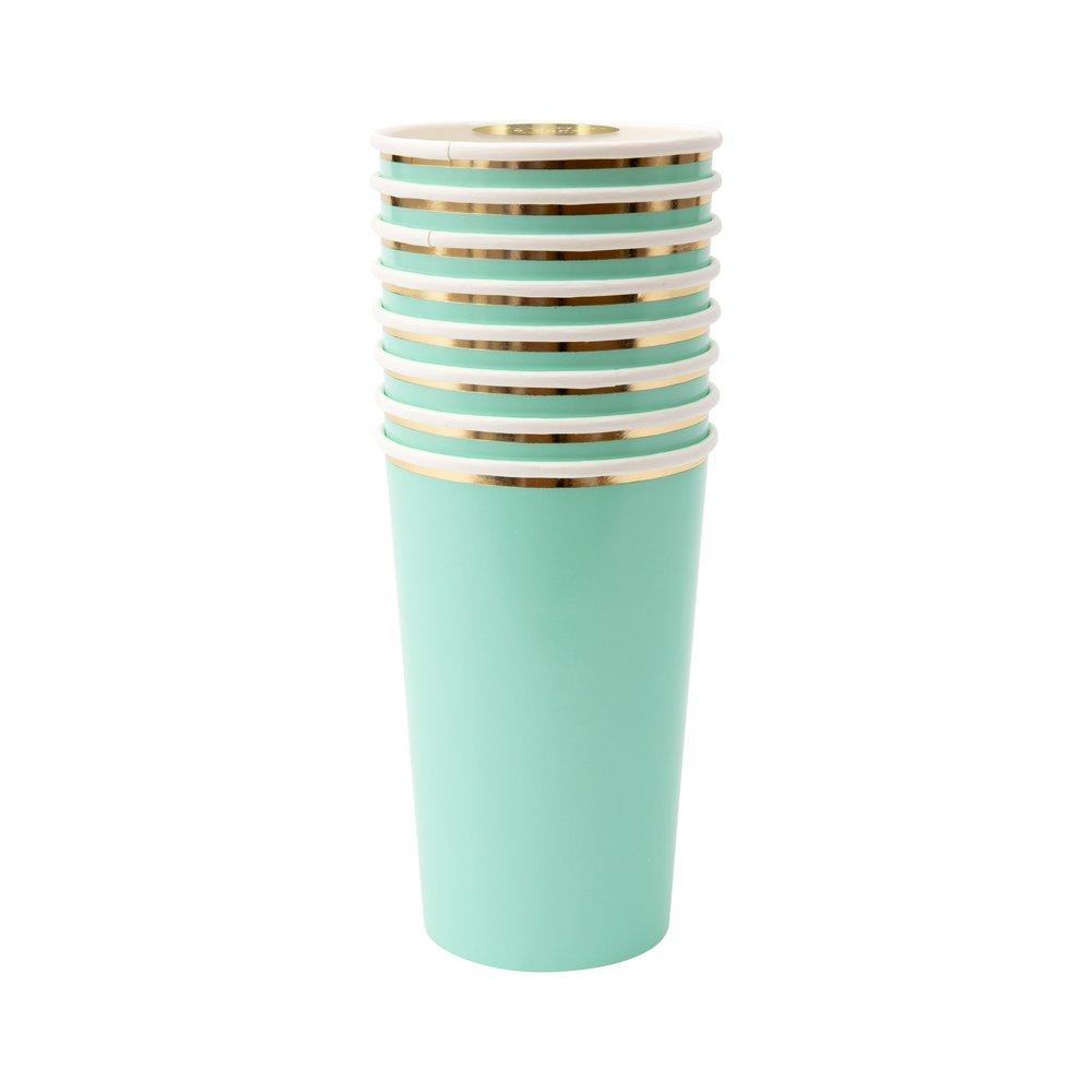 Mint Highball Cups (set of 8)