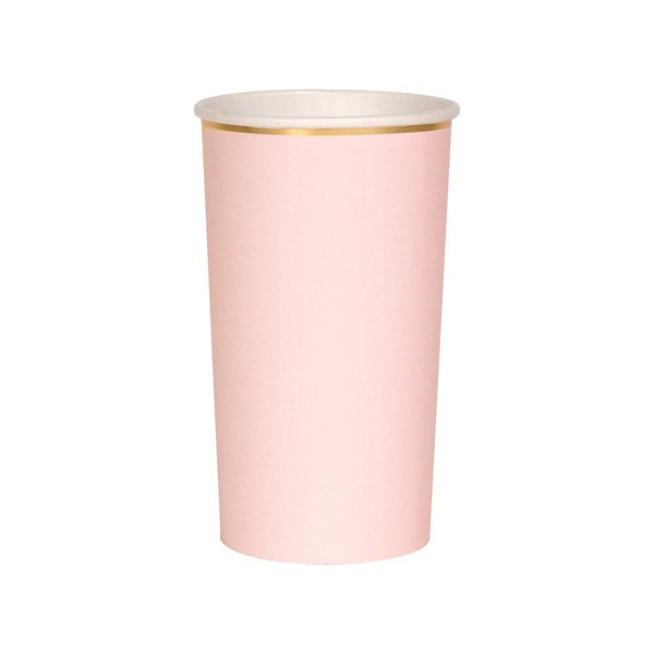 Dusky Pink Highball Cups