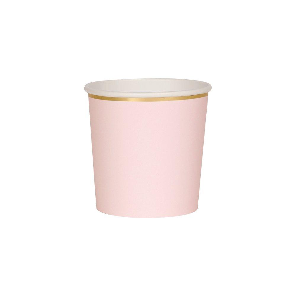 Dusky Pink Tumbler Cups (set of 8)