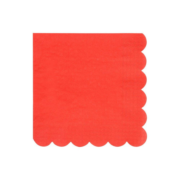 Red Large Napkins
