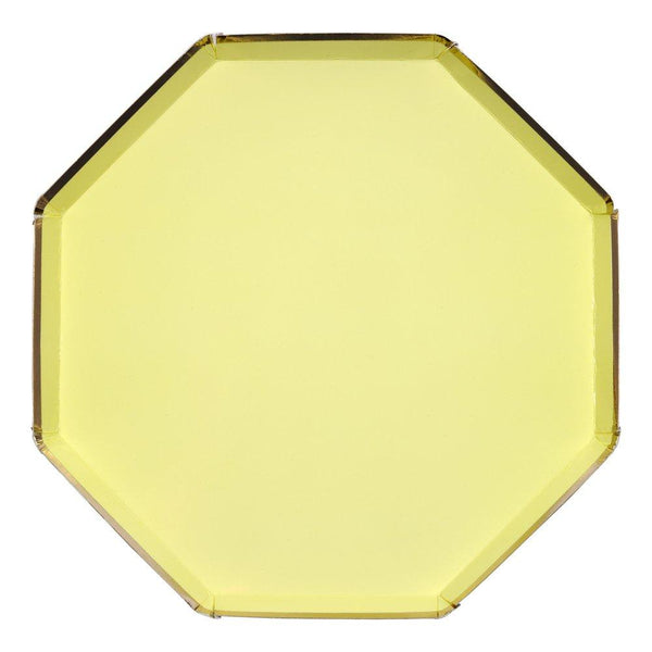 Pale Yellow Dinner Plates