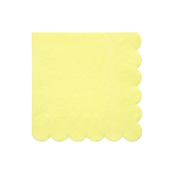 Pale Yellow Large Napkins