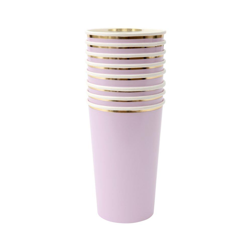 Lilac Highball Cups (set of 8)