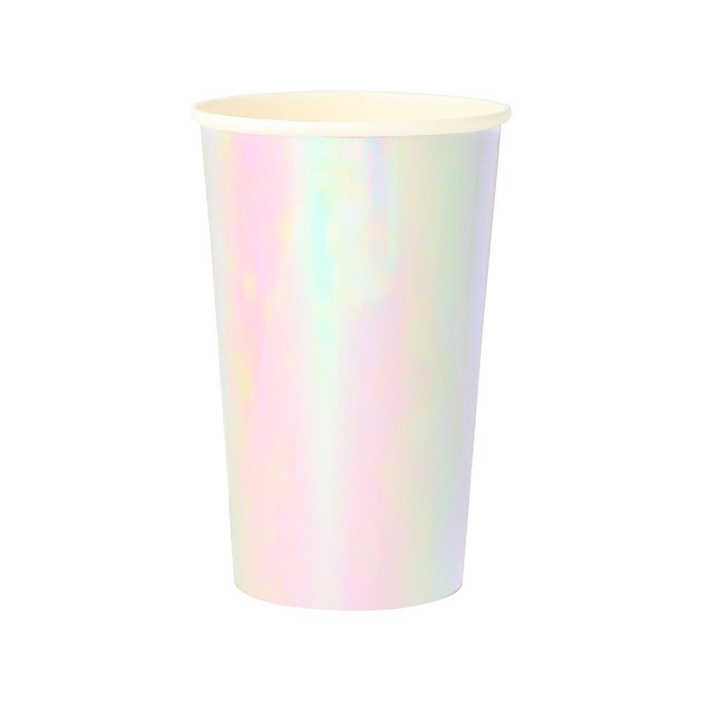 Iridescent Highball Cups (set of 8)