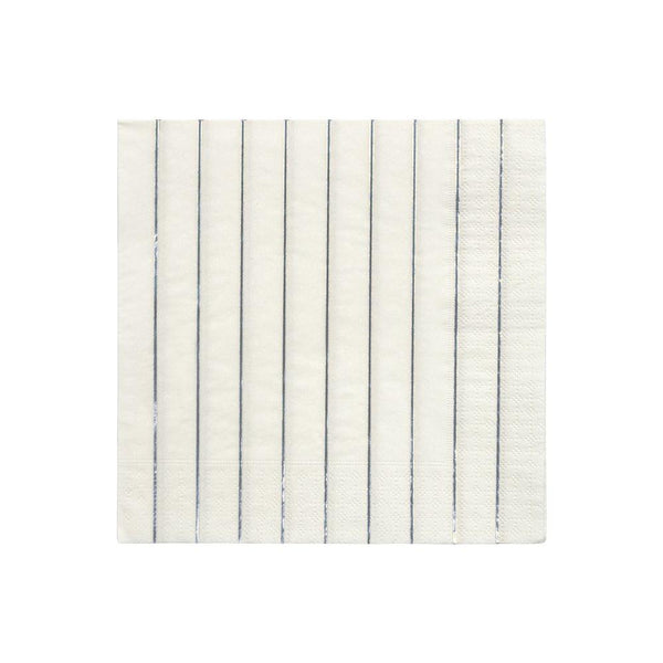 Silver Stripe Large Napkins
