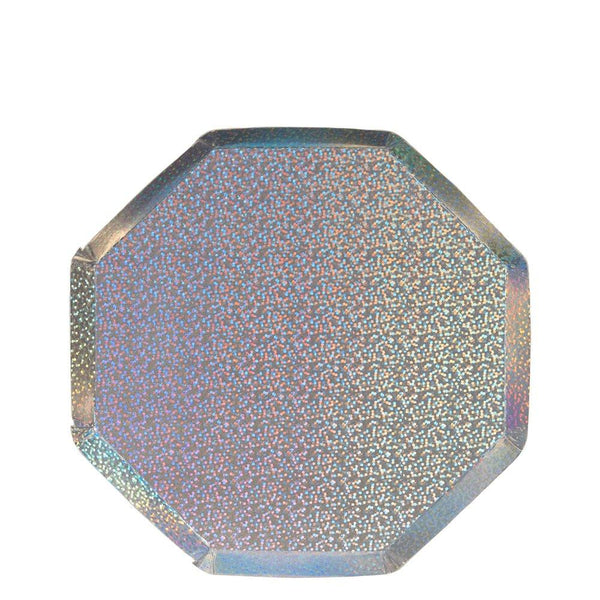 Silver Sparkle Side Plates