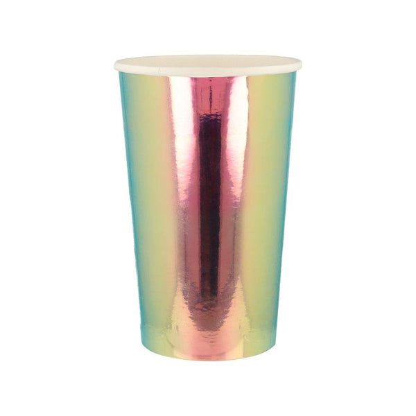 Oil Slick Highball Cups