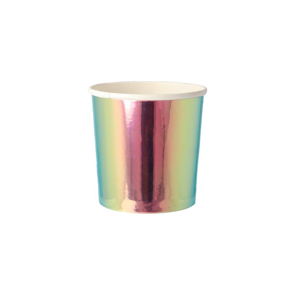 Oil Slick Tumbler Cups (set of 8)