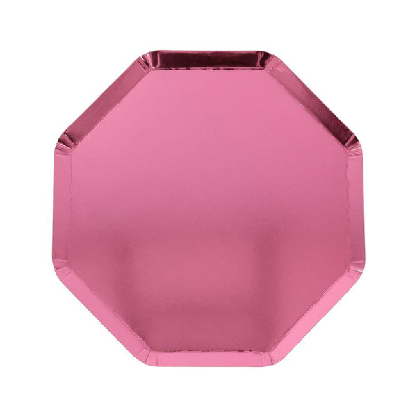 Metallic Pink Side Plates