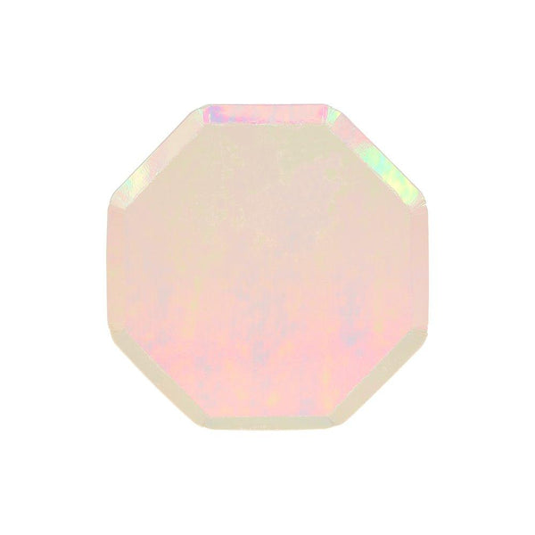 Iridescent Cocktail Plates