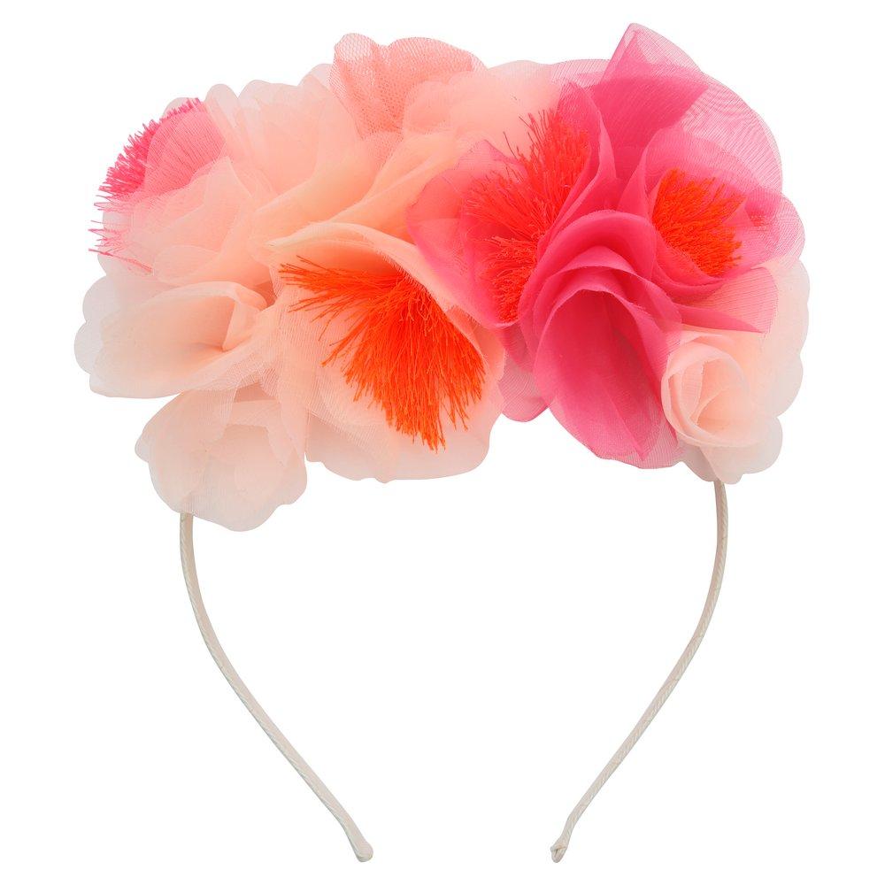 Pink Floral Headband