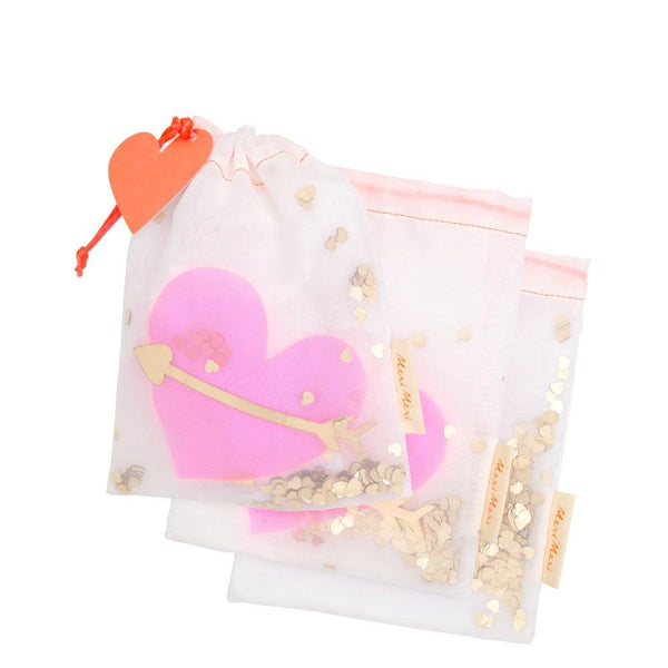 Heart Shaker Medium Gift Bags (set of 3)