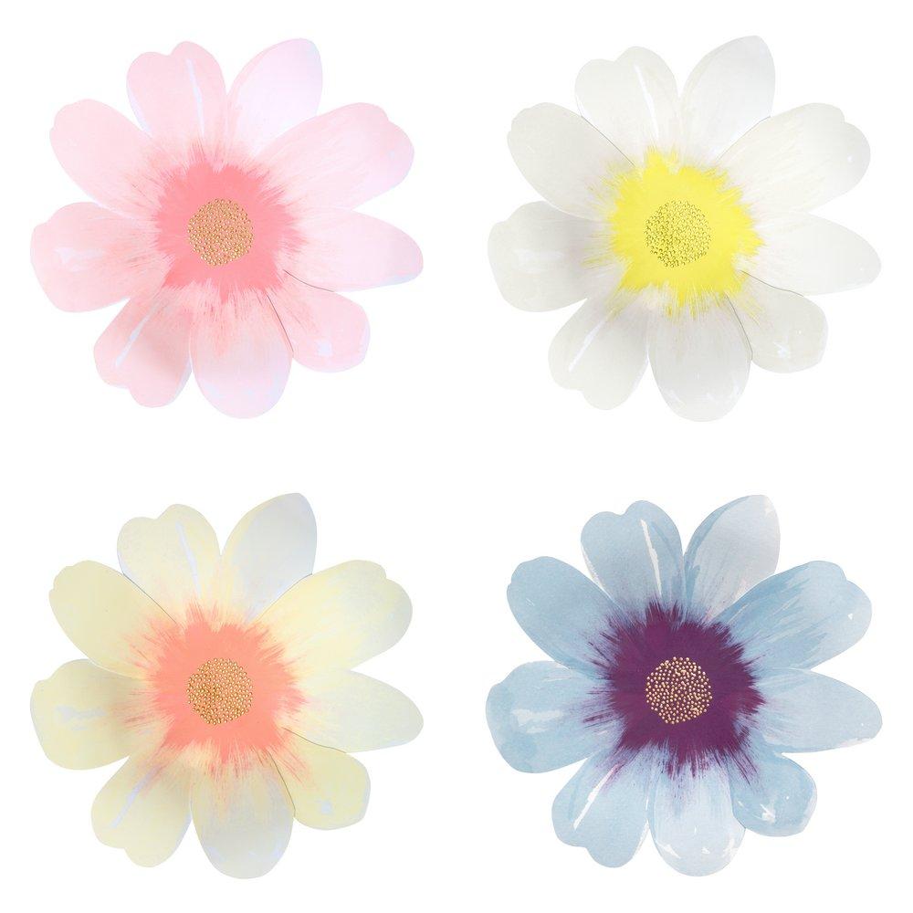 Flower Garden Large Plates (set of 8)