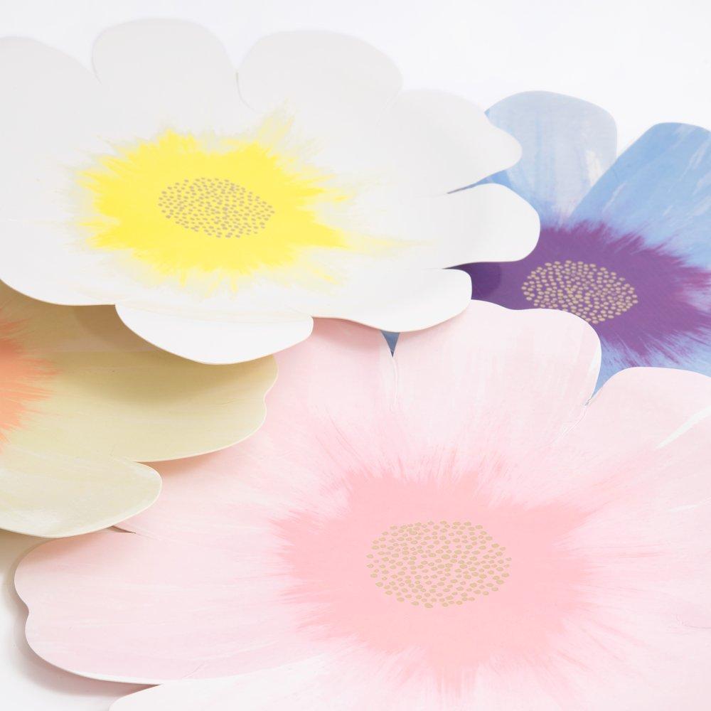 Flower Garden Large Plates (set of 8)