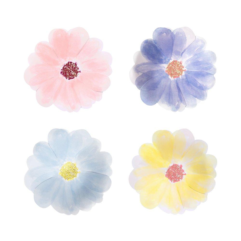 Flower Garden Small Plates (set of 8)