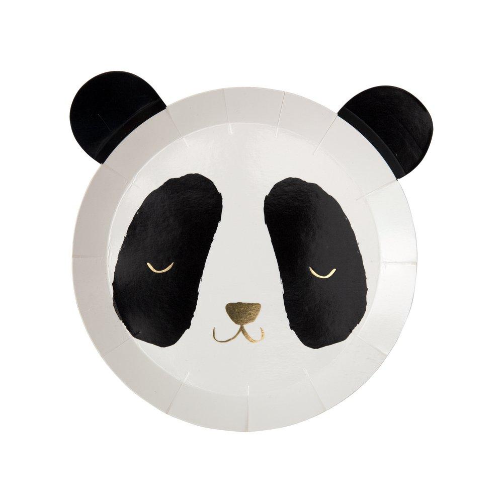 Panda Plates (set of 8)