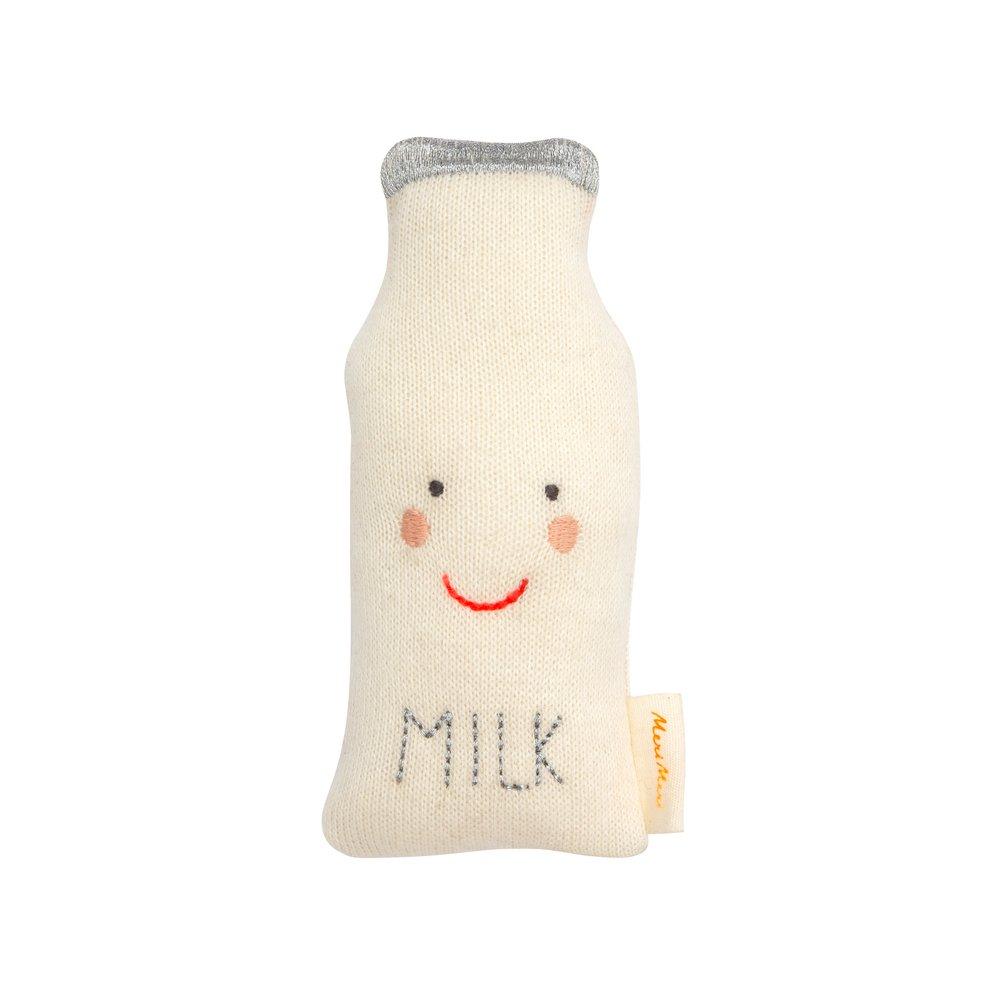 Milk Bottle Baby Rattle