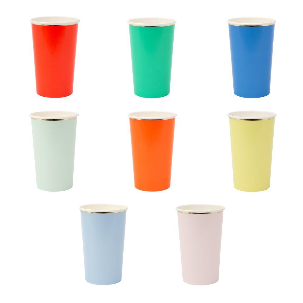 Party Palette Highball Cups (set of 8)