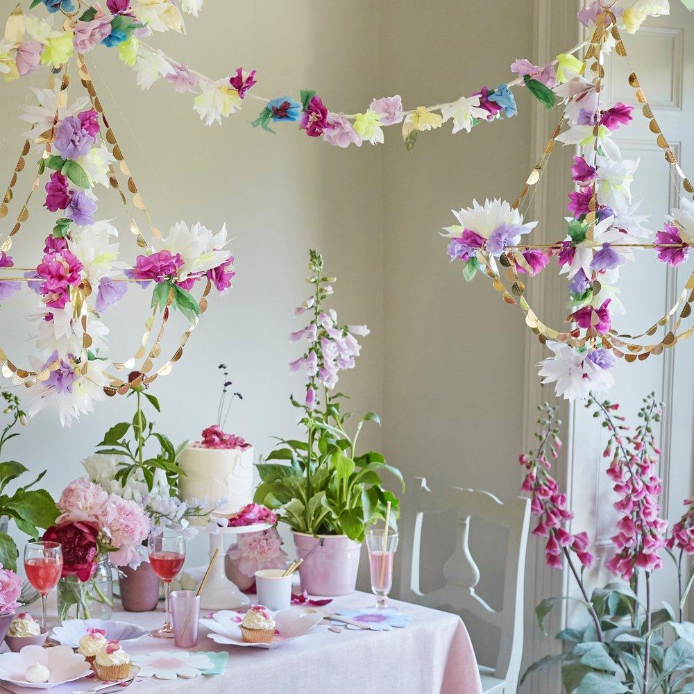 Lilac Blossom Chandelier