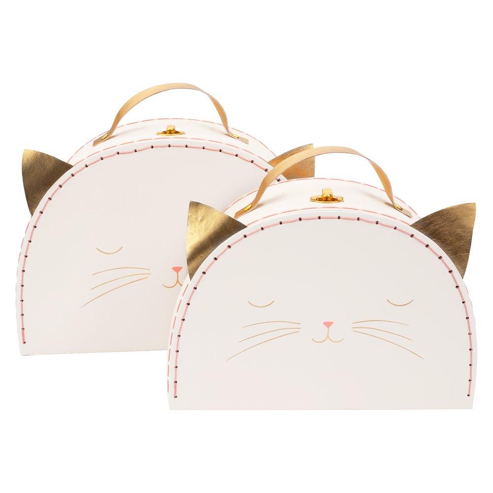 Cat Suitcases (set of 2)