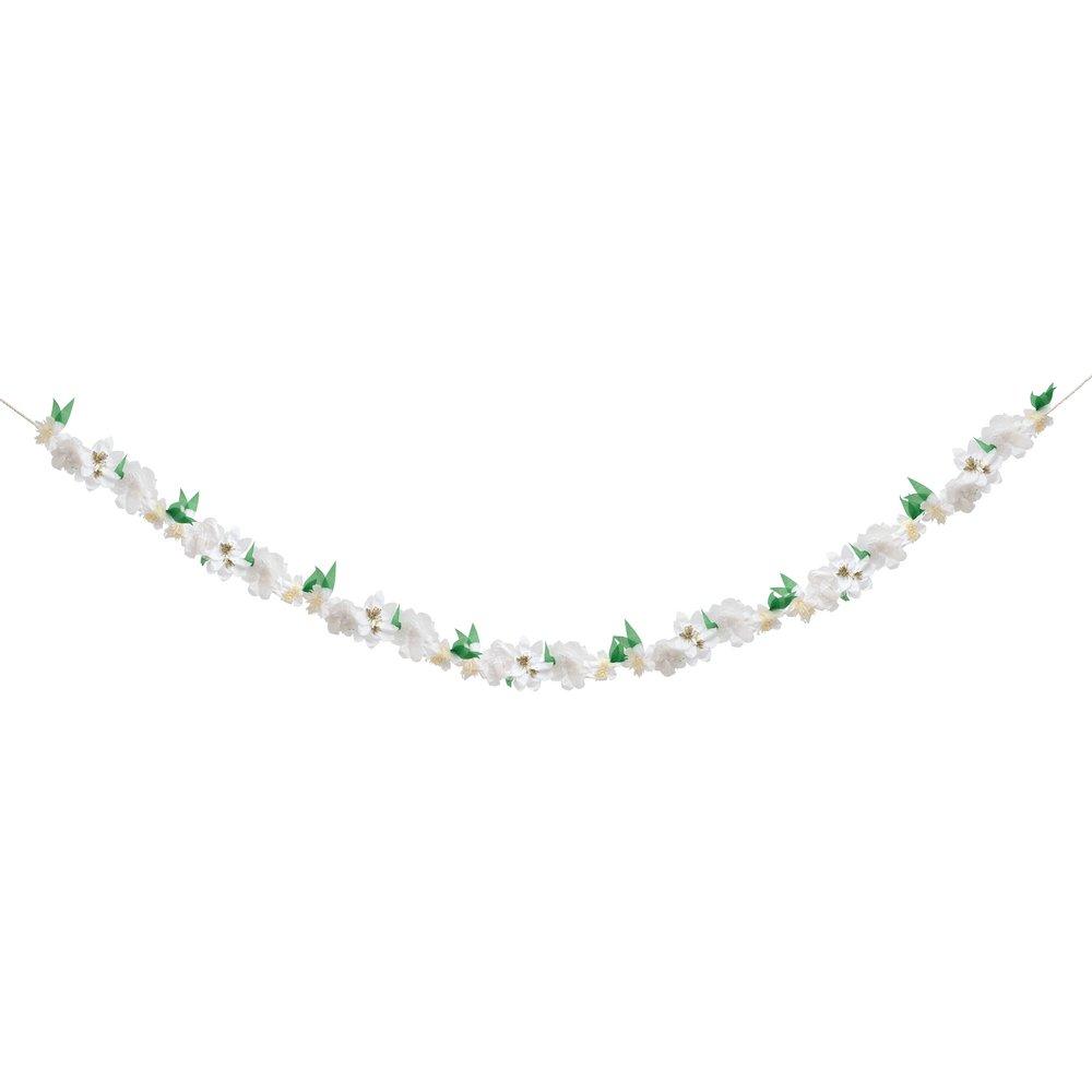 White Blossom Garland