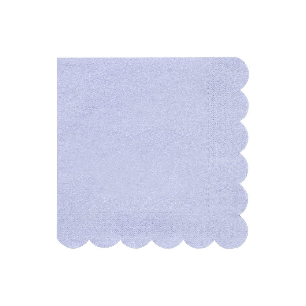Large Soft Lilac Paper Napkins