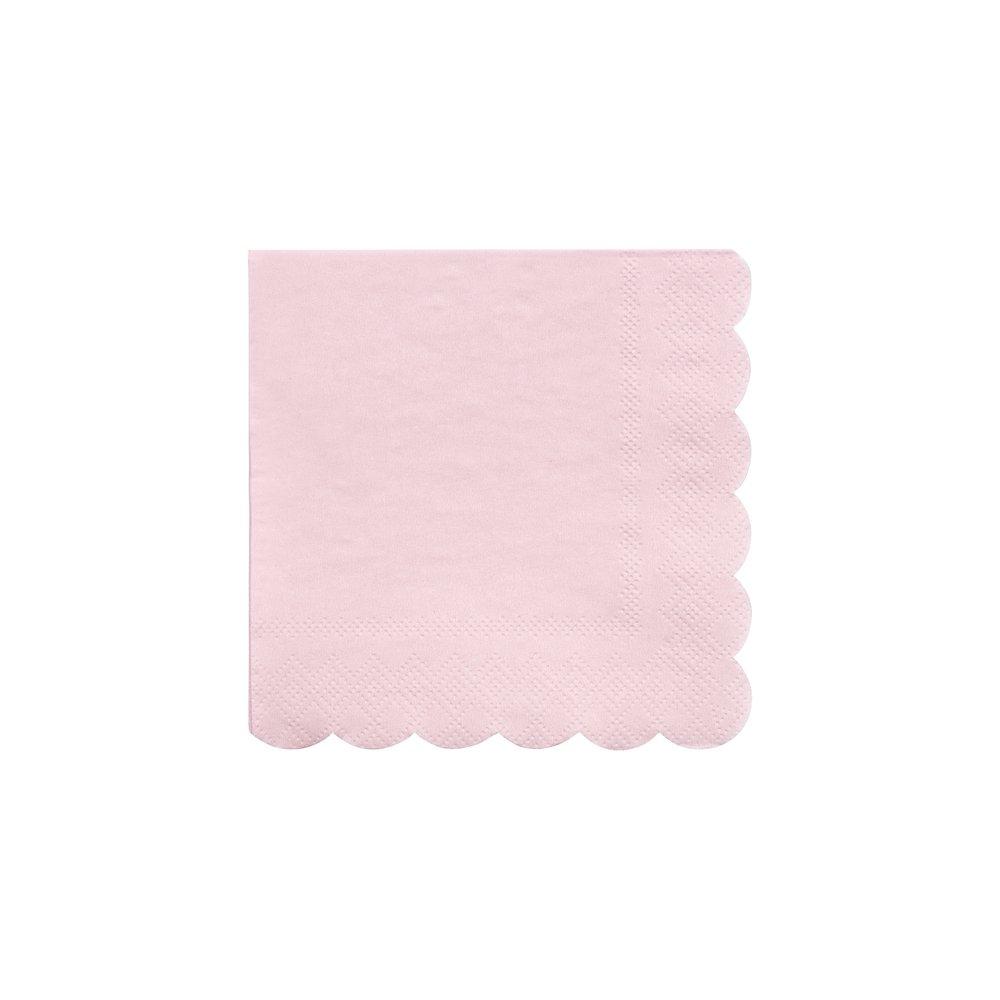 Pale Pink Small Napkins (set of 20)