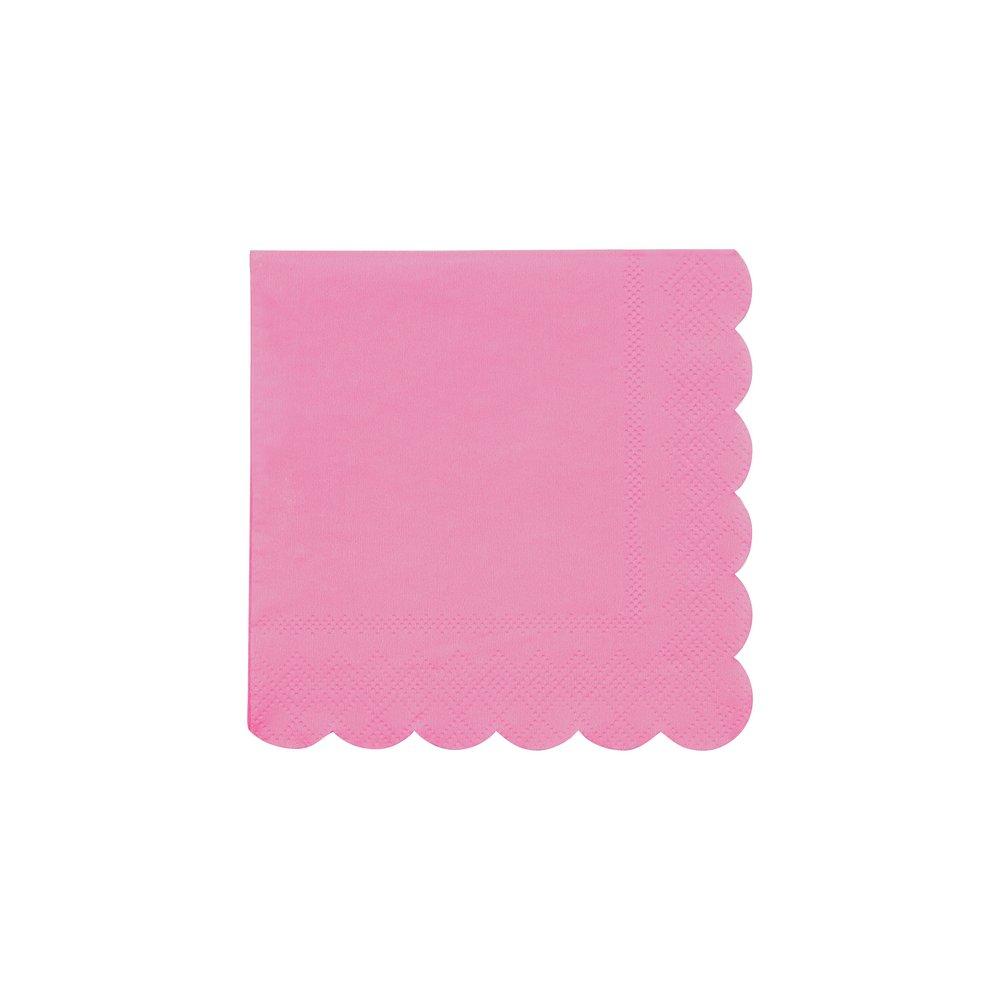 Deep Pink Small Napkins (set of 20)