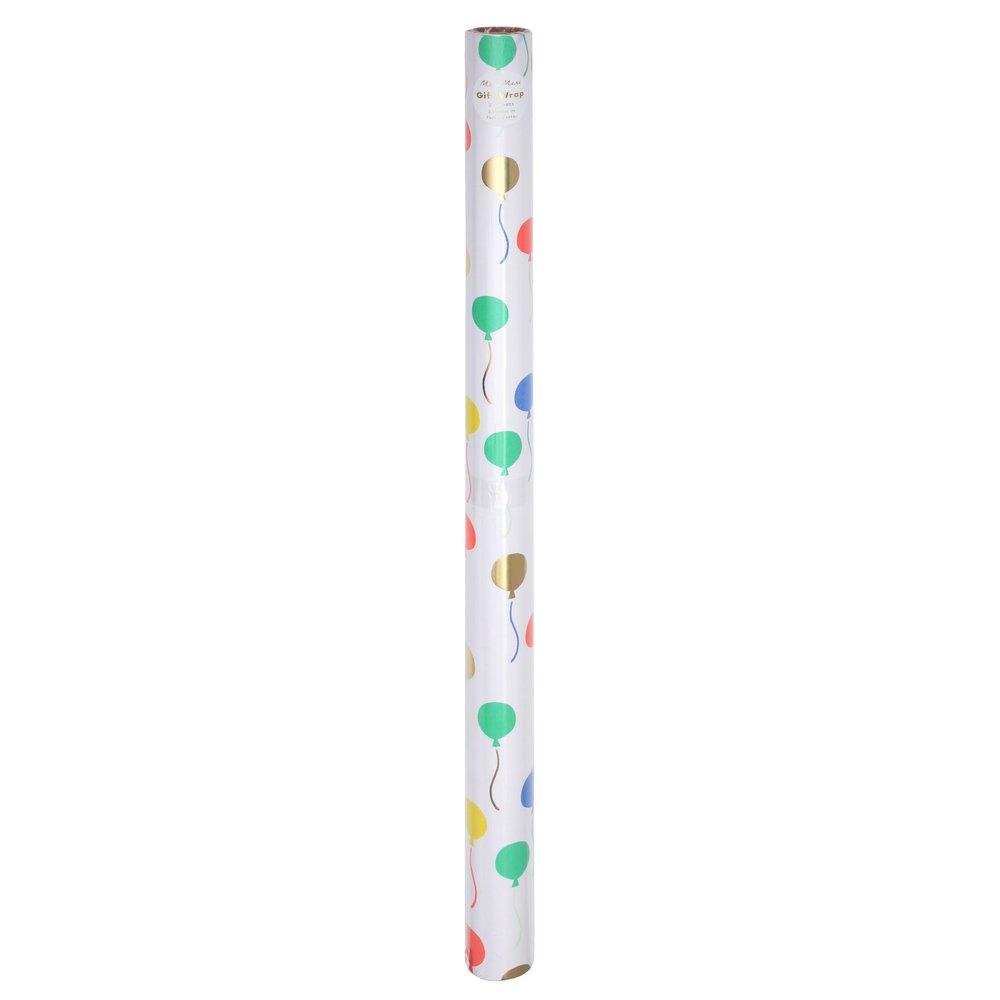 Balloon Gift Wrap Roll (set of 3 sheets)