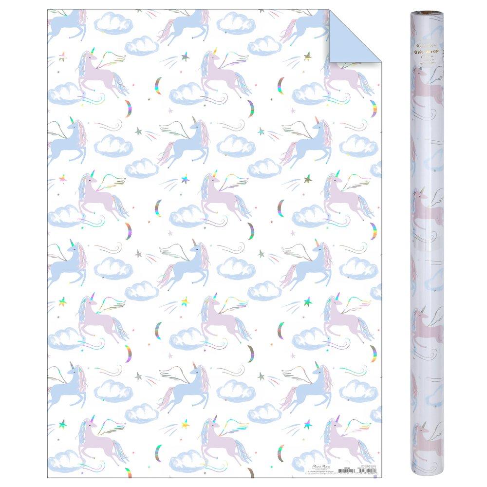 Pegasus Gift Wrap Roll (set of 3 sheets)