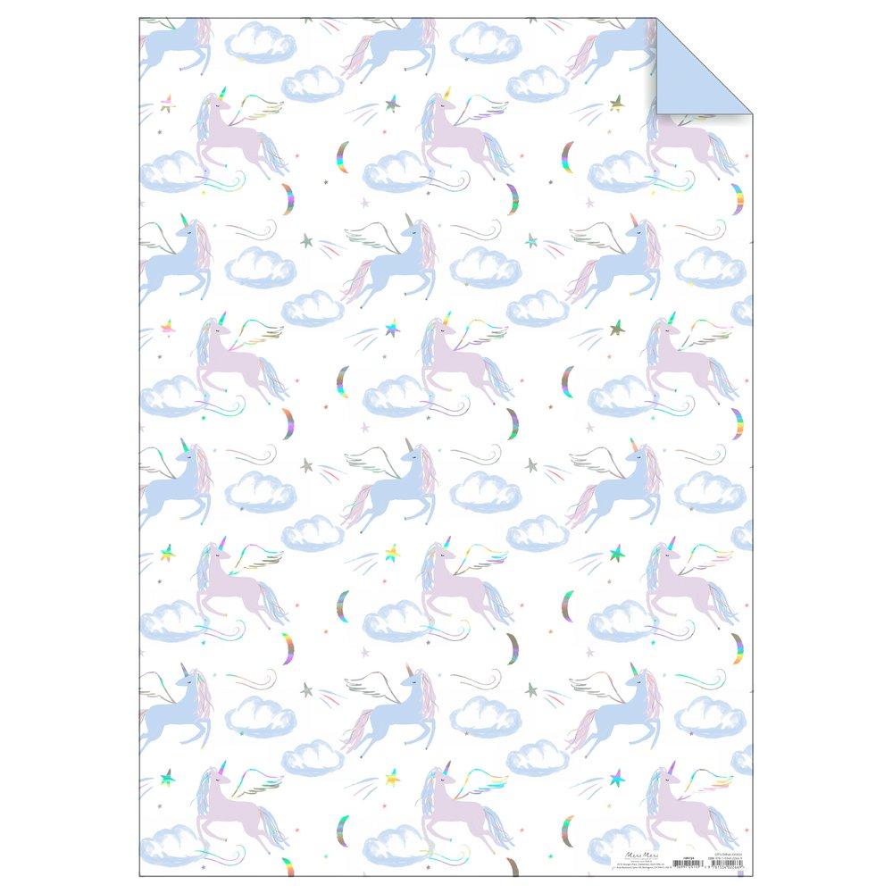 Pegasus Gift Wrap Roll (set of 3 sheets)